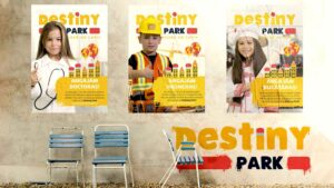 Destiny Park - afișe promovare